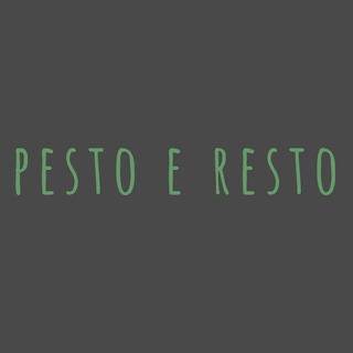 Логотип телеграм канала @pestoeresto — Pesto e Resto Продукты из Италии