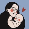 Логотип телеграм канала @petkinamat — Петькина мать