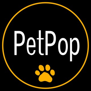 Логотип телеграм канала @petpop — PetPop
