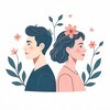 Логотип телеграм канала @petrichor_psy — Тёплый Компас | Психолог Карина Харламова 🪴