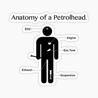 Логотип телеграм -каналу petrolheadscolumn — Petrolhead's column