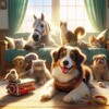 Логотип телеграм канала @pets_and_funny — Haven Pets🦊Гавань домашних животных