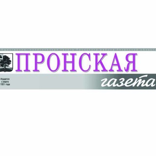 Логотип телеграм канала @pg_gazeta — Пронская газета