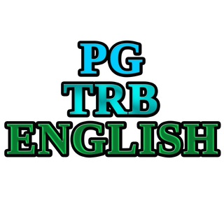 Logo of telegram channel pgtrbenglish — PG TRB ENGLISH