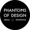 Логотип телеграм канала @phantoms_of_design — ФАНТОМЫ ДИЗАЙНА