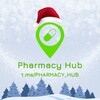 Логотип телеграм -каналу pharmacy_hub — PHARMACY HUB