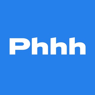 Логотип телеграм канала @phhhphhh — Phhh Phhh | Фотошоп