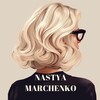Логотип телеграм канала @photomarchenko — NASTYA MARCHENKO