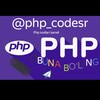 Лагатып тэлеграм-канала php_codesr — PHP kodlar