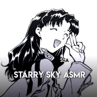 Логотип телеграм канала @piasmr — starry sky ASMR ⋆｡˚. ☁︎·̩͙