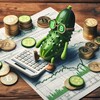 Логотип телеграм канала @pickle_pnl — PNL цвета огурцов