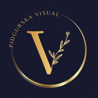 Логотип телеграм канала @pidgurska_visual — PIDGURSKA VISUAL