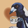 Логотип телеграм канала @pie_with_magpie — Культурная сорока