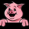 Логотип телеграм канала @pigstikers — Стикеры со свиньями