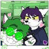 Логотип телеграм канала @pikowaru666 — Пиковару кф & дейли [💜💚]