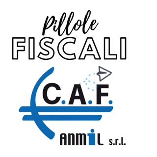 Logo del canale telegramma pillolefiscali_cafanmil - Pillole Fiscali - Caf ANMIL 🤓👍