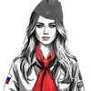 Логотип телеграм канала @pilotka_komsomolki — Пилотка_комсомолки