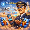 Лагатып тэлеграм-канала pilotnftnews — Pilot NFT