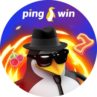 Логотип телеграм -каналу pingwincasino — PingWin
