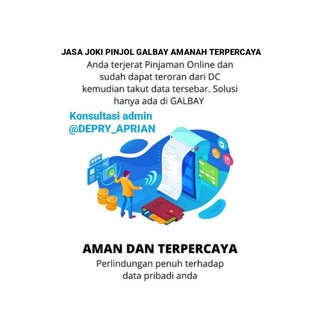 Logo saluran telegram pinjol_amanah_terpercaya — JASA JOKI PINJOL GALBAY AMANAH TERPERCAYA