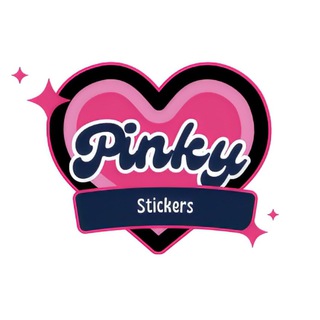 Logo of telegram channel pinky_stickers — Pinky Stickers