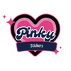 Logo of telegram channel pinky_stickers — Pinky Stickers