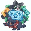 Логотип телеграм канала @pinkypawdice_channel — PinkyPawDice 🐾 | Мастерская аксессуаров для НРИ