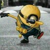 Логотип телеграм канала @pipiskaruu — птичка dance