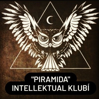 Telegram арнасының логотипі piramidaclub — "Piramida" intellektual klubı
