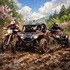 Логотип телеграм канала @pitbikepark — Прокат квадроциклов, эндуро, багги | Подмосковье 🚀