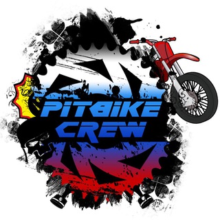Логотип телеграм канала @pitbikes — PITBIKE CREW