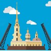 Логотип телеграм канала @piter360g — Питер 360°