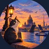 Логотип телеграм канала @piterspbnewsp — Питер News