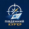 Логотип телеграм -каналу pivden_courier — Південний Кур'єр