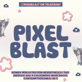 Logo saluran telegram pixeiblast — Pixelblast ⋆ OPEN!