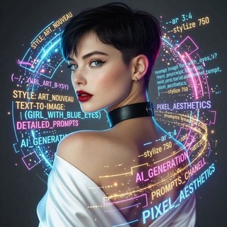 Логотип телеграм канала @pixel_aesthetics — ❤Эстетика в пикселях❤ Нейросети / Шедеврум