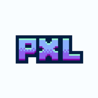 Логотип телеграм канала @pixelarts — PXL — pixel art 👾