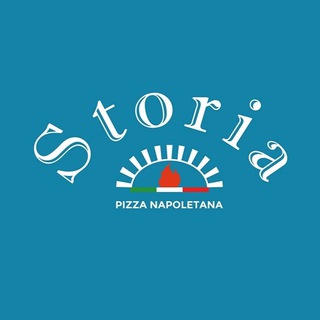 Логотип телеграм канала @pizzastoria — Pizza Storia