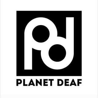 Логотип телеграм канала @planet_deaf — Планета глухих (Planet Deaf)