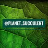 Логотип телеграм канала @planet_succulent — Полины Суккуленты