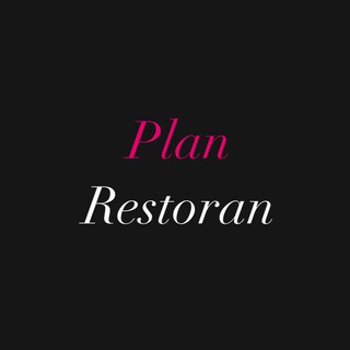 Логотип телеграм канала @planrestoran — Plan Restoran