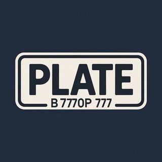 Telegram channel PLATE CHANNEL logo