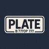 Логотип телеграм канала @plate_nume — PLATE CHANNEL