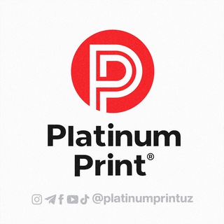 Telegram kanalining logotibi platinumprintuz — Platinum Print | Reklama