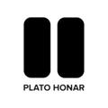 Logotipo del canal de telegramas platohonar - پلاتو هنر