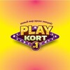 Логотип телеграм канала @playkort2 — PLAY KORT- спортивно-развлекательная арена
