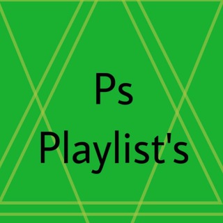 Логотип телеграм канала @playlistus — PS's playlist