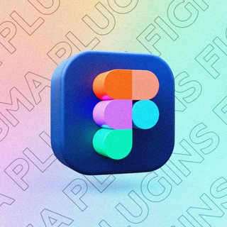 Логотип телеграм канала @plugin_figma — Figma Plugins