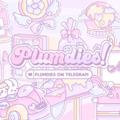 Logo saluran telegram plumdies — ♡ 𝅄 plumdies!3 ֹ 𝅄🎀 slow up