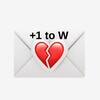 Логотип телеграм канала @plus1wishlist —  1 to wishlist — 💌 I 💔